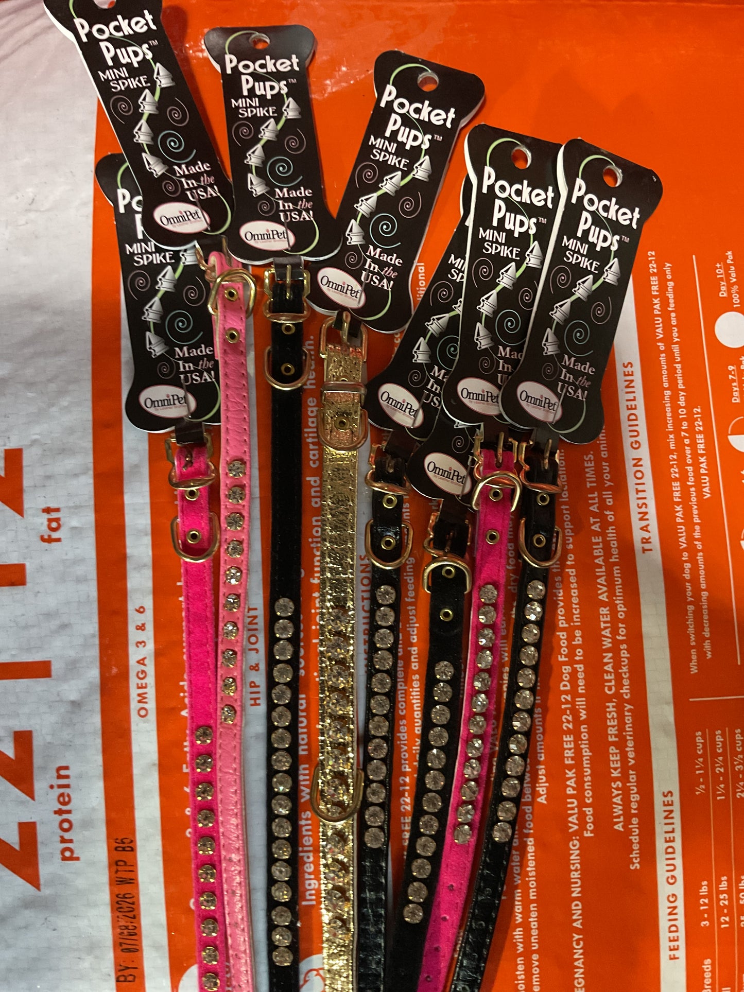 Pocket pups collars