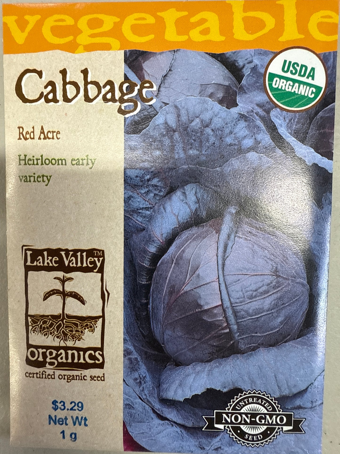 Cabbage - Red Acre