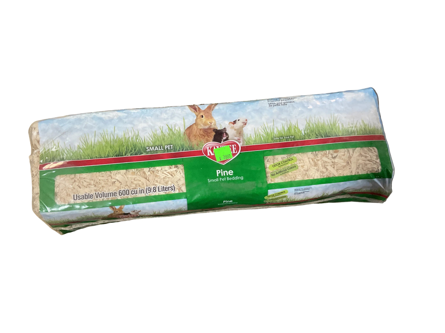 Pine small pet bedding