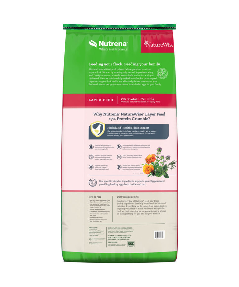 Nature Wise 17% Layer 50lbs