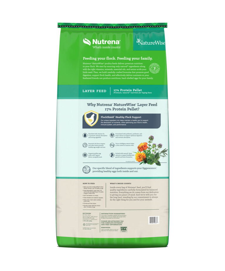Nature Wise 17% Layer 50lbs