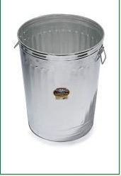 Galvanized Trash Cans