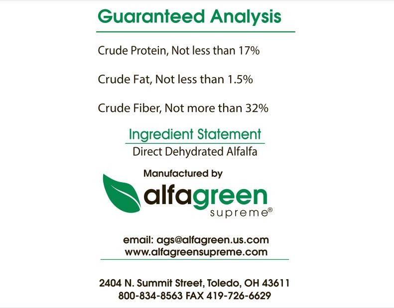 New Country Organics Alfalfa Pellets 50lbs