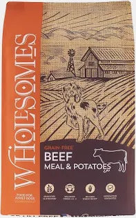 Wholesomes Grain Free Beef Meal & Potatoes 35lbs