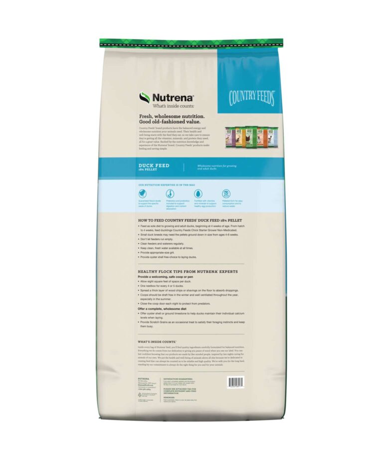 Country Feeds Duck Pellets 18% 50lbs