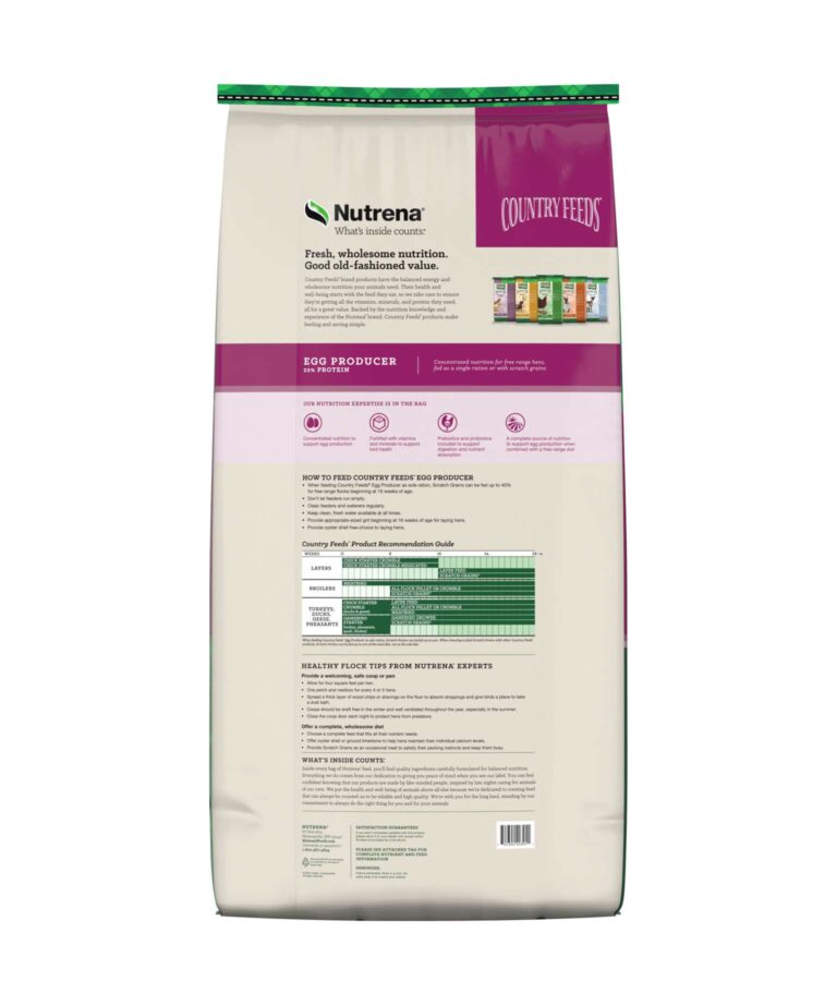 Country Feeds Egg Producer 22% Pellet 50lbs
