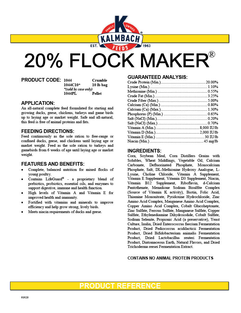 Kalmbach 20% Flock Maker Crumble 50lbs