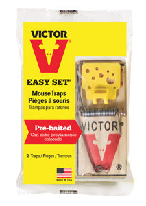 Victor East Set Mouse Trap 2pk