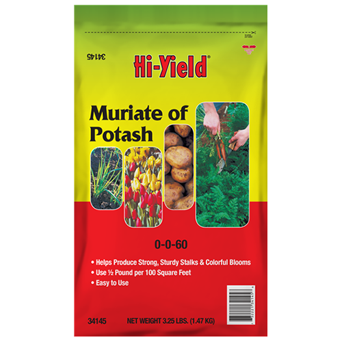 Hi-Yield Muriate Of Potash 0-0-60 * 3.25lbs