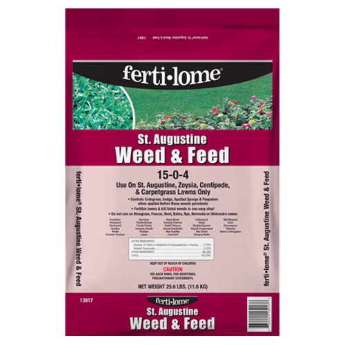 Fertilome St. Augustine Weed & Feed 15-0-4
