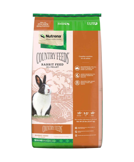 Country Feed 16% Rabbit 50lbs
