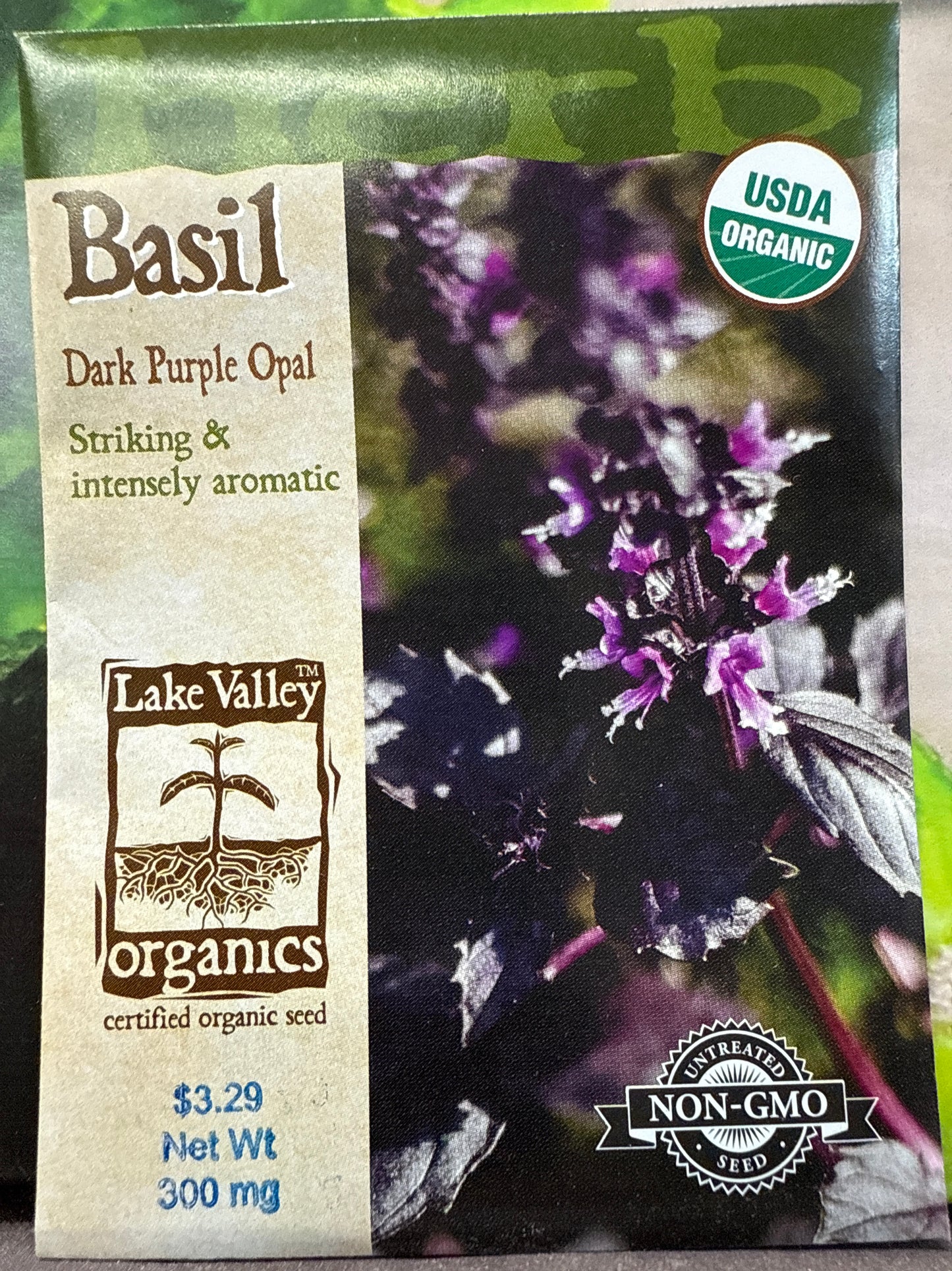 Basil - Dark Purple Opal