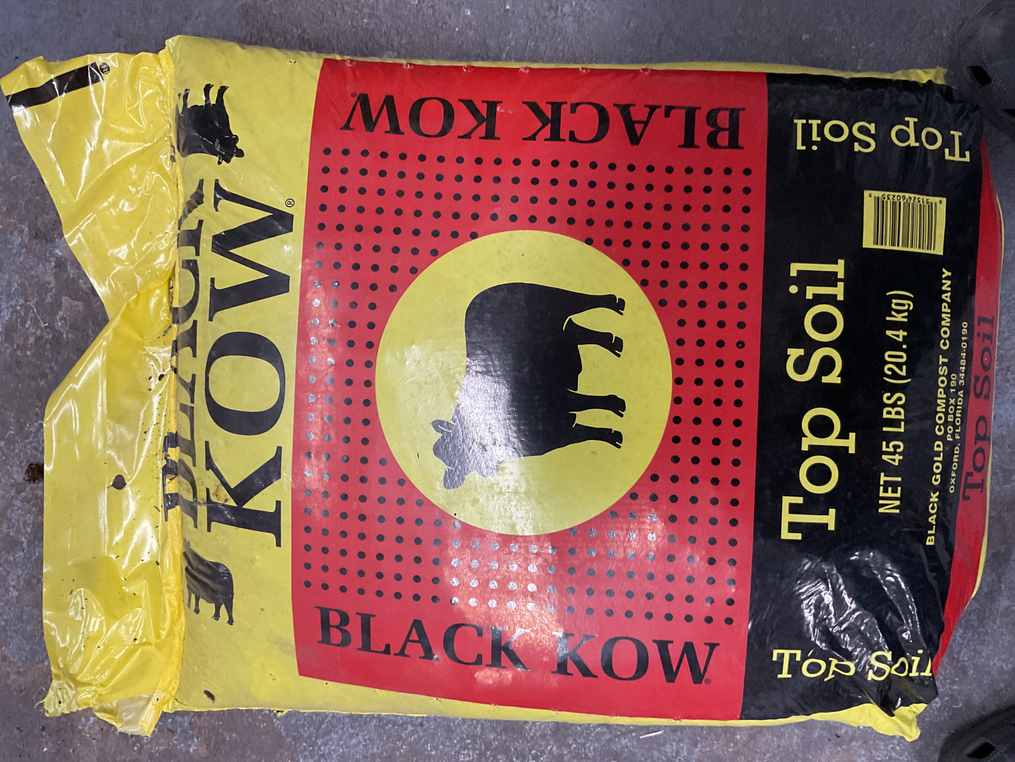 Black Kow Top Soil 45lbs