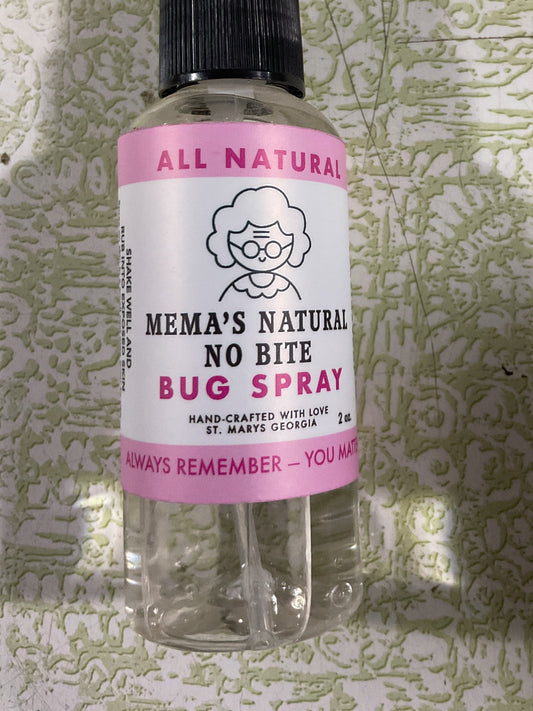 Mema’s natural no bite bug spat