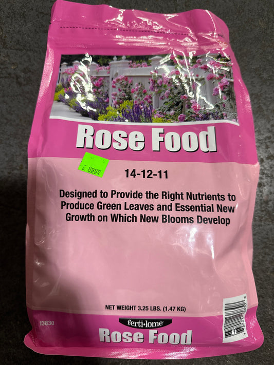 Fertilome Rose Fertilizer 14-12-11 * 3.25lbs