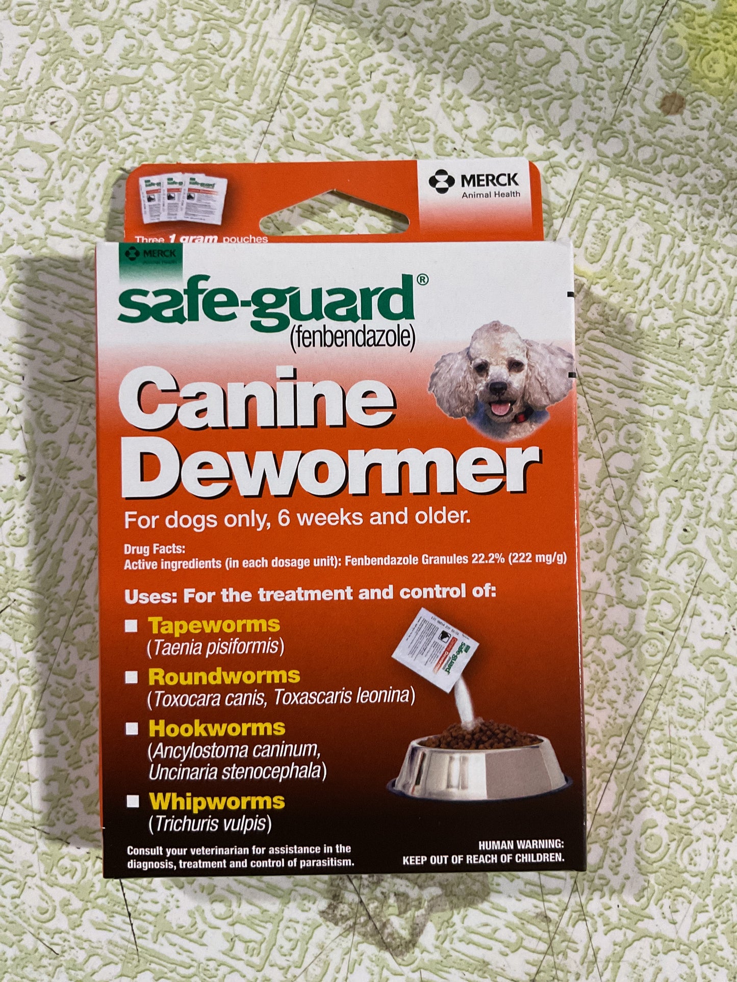 Canine dewormer
