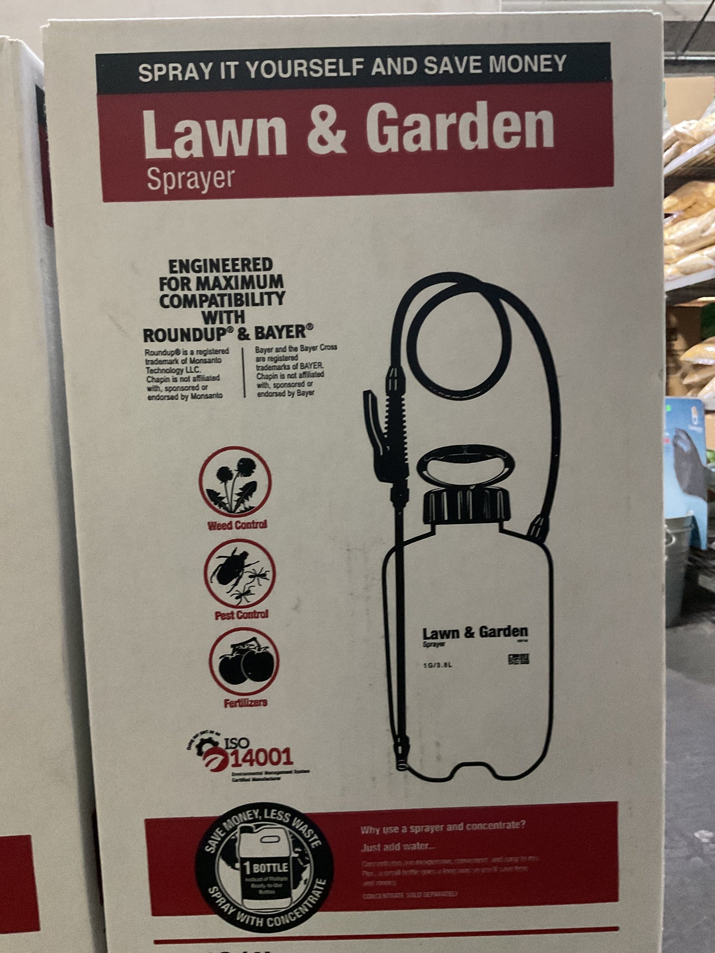 Lawn & Garden Sprayer 1G/4L