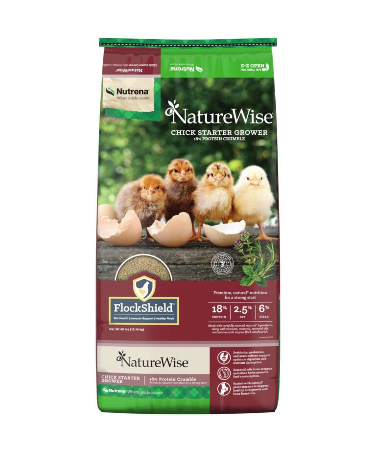 Nature Wise Chick Starter Grower 18% Non-Medicated 50lbs