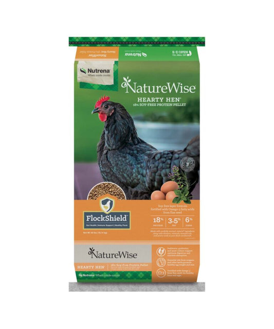 Nature Wise Hearty Hen 18% Soy-Free 40lbs