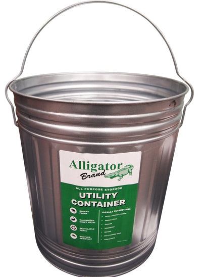 Galvanized Trash Cans