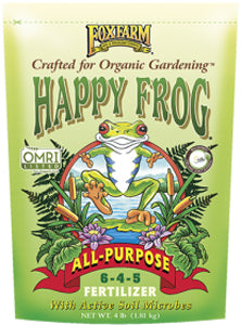 Happy Frog All Purpose Dry Fertilizer 4lbs