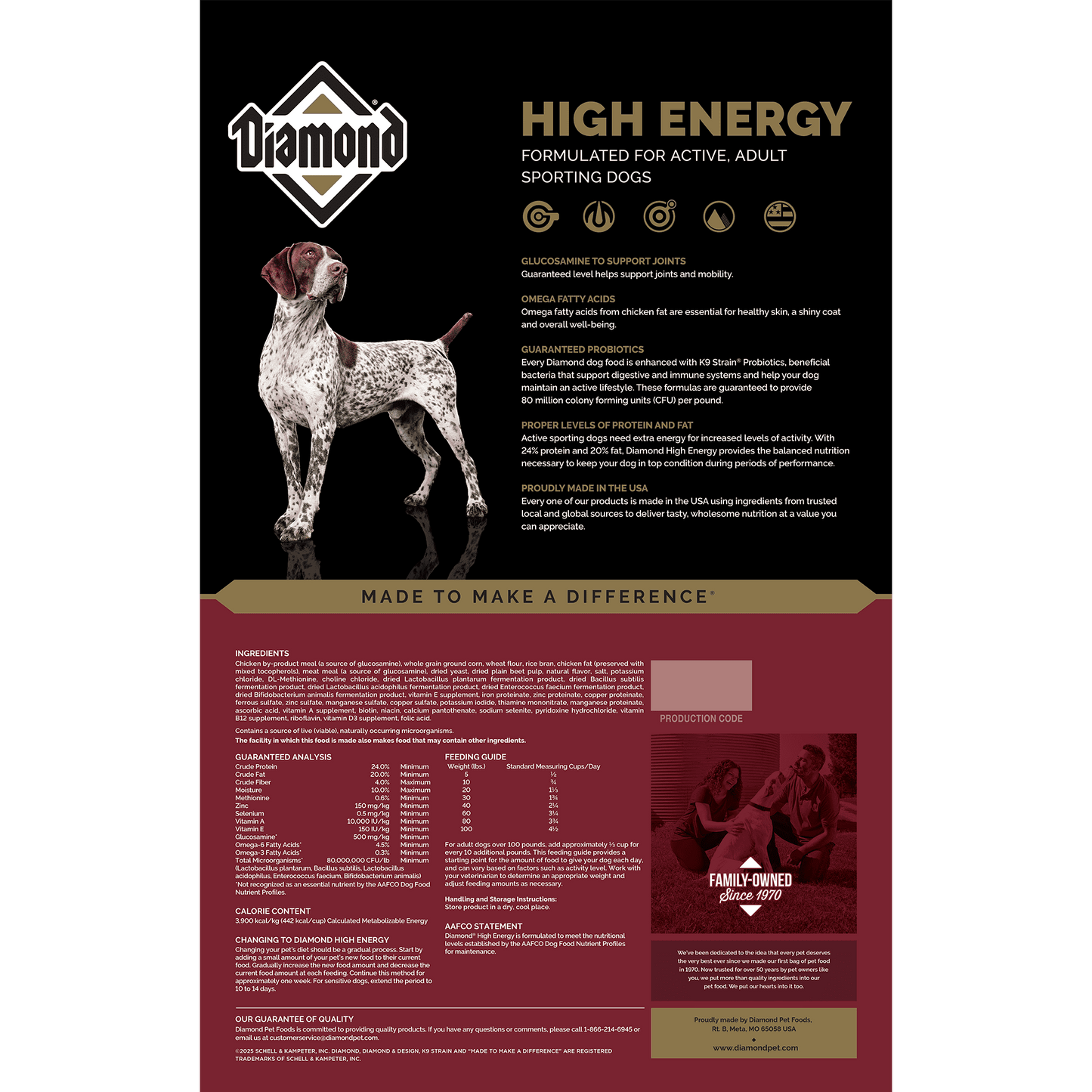 Diamond High Energy 50lbs