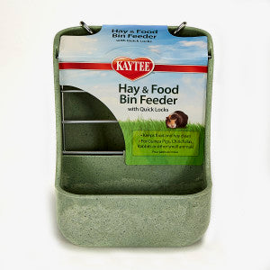 Hay & Food Bin Feeder w/ Quick Locks