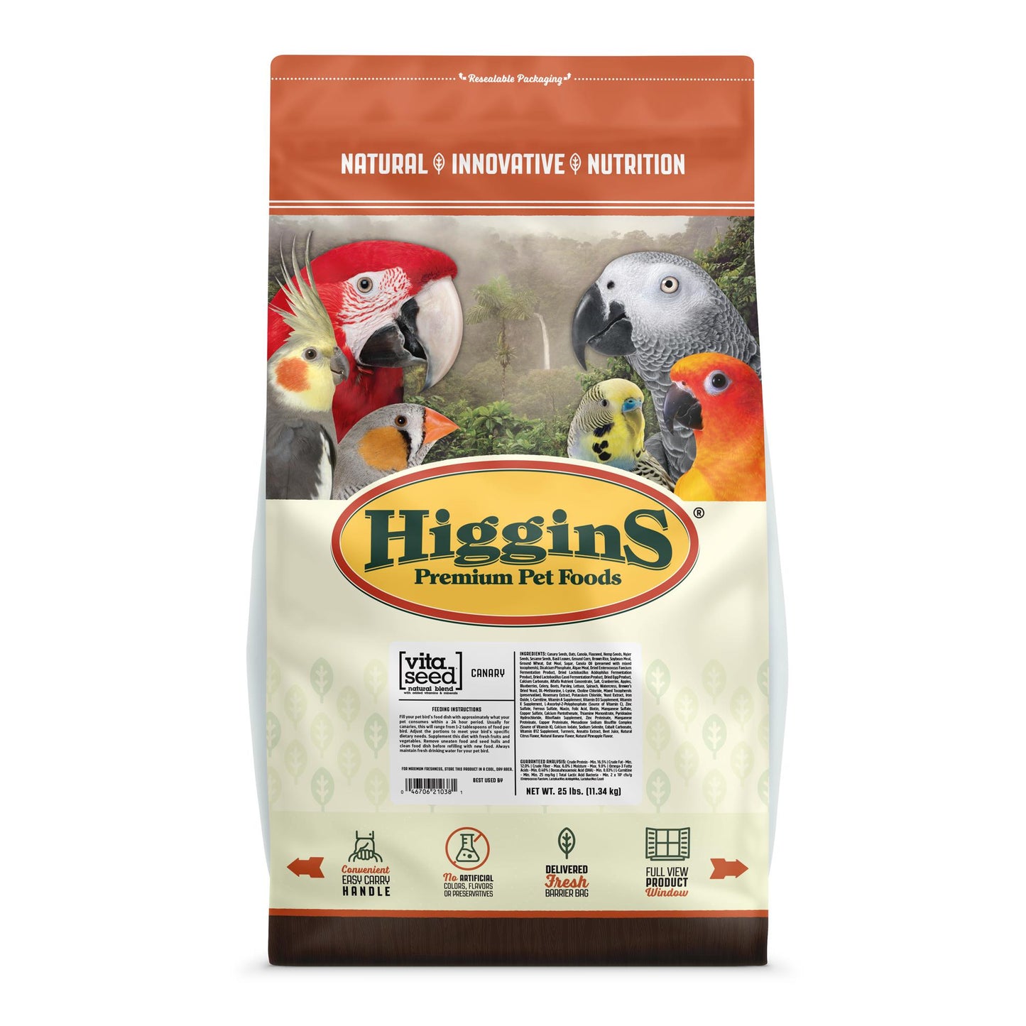 Higgins Bird Food