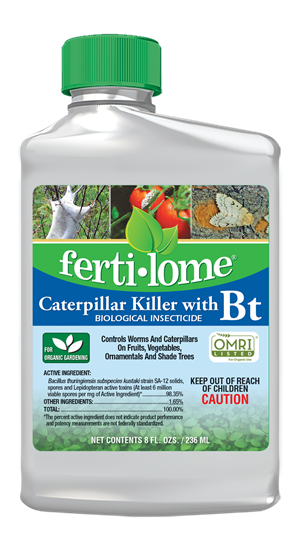 Fertilome Caterpillar Killer Spray with BT