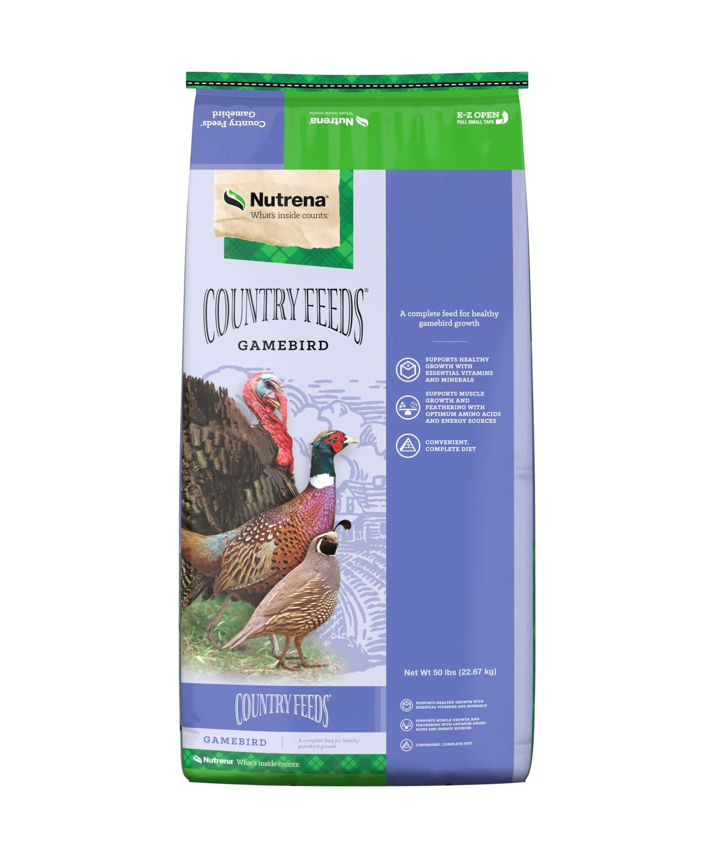 Country Feeds Gamebird 50lbs
