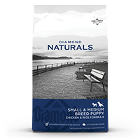 Diamond Naturals Small & Medium Breed Puppy Chicken & Rice 6lbs