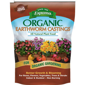 Organic Earthworm Castings 4qt