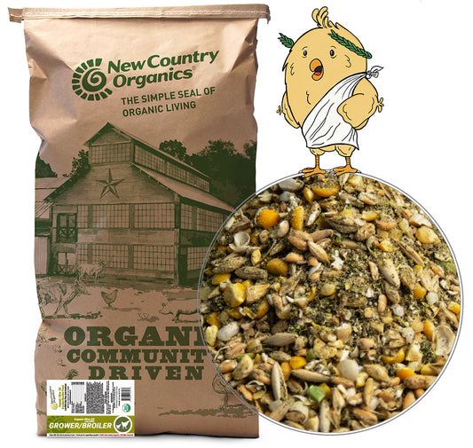 New Country Organics Olive Oil Broiler/Grower 40lbs