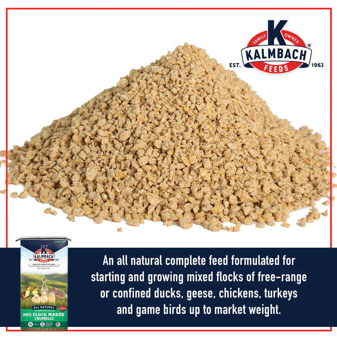 Kalmbach 20% Flock Maker Crumble 50lbs