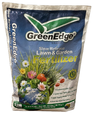 GreenEdge 6-2-0 Slow Release Lawn & Garden Fertilizer