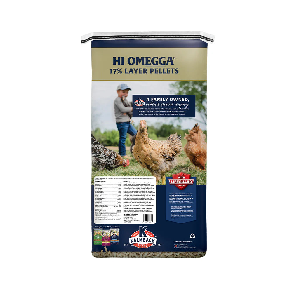 Kalmbach Hi-Omegga Layer Pellet 50lbs
