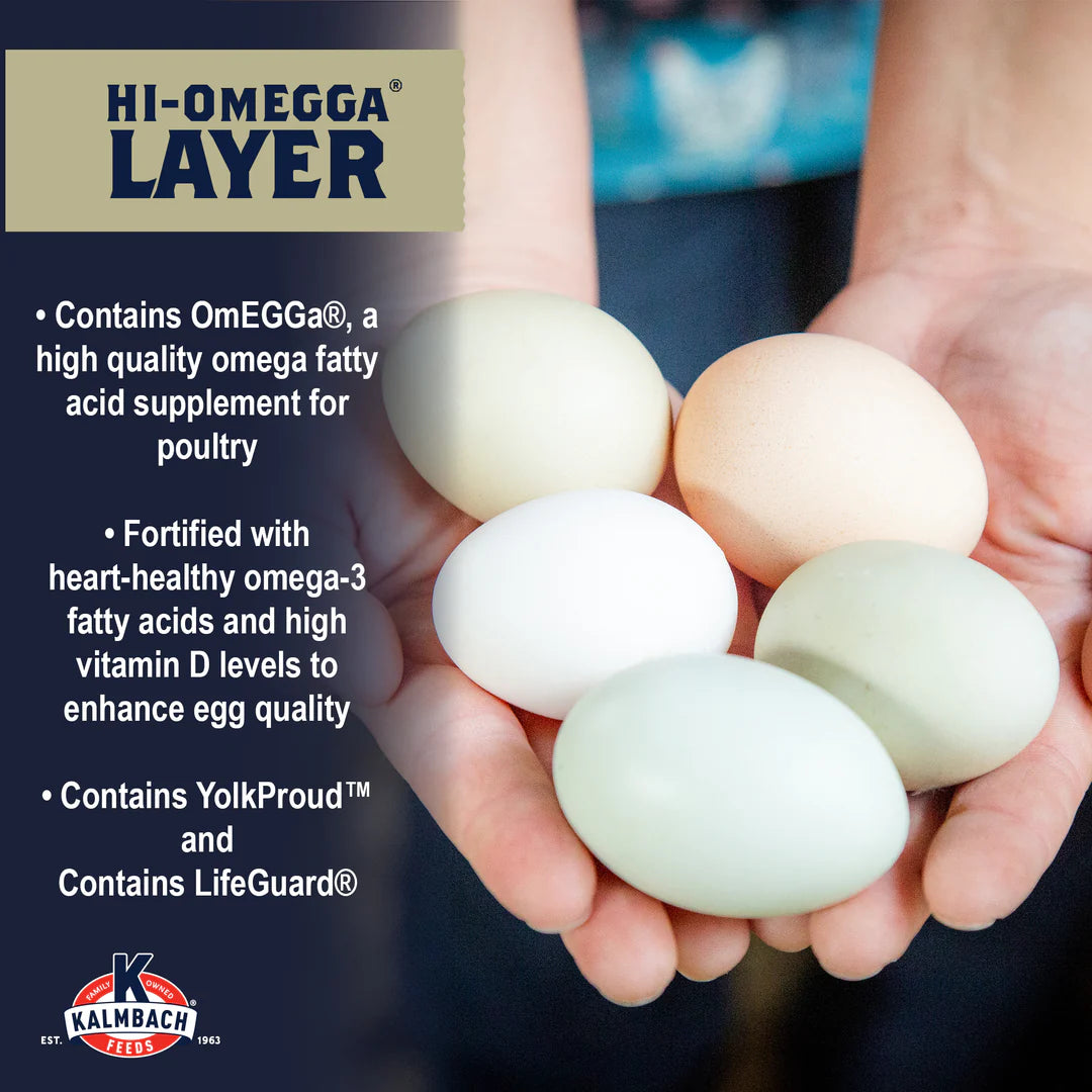 Kalmbach Hi-Omegga Layer Pellet 50lbs