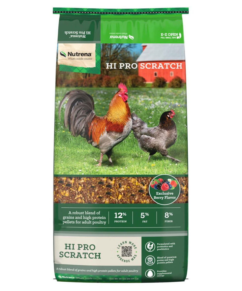 Nutrena Hi Pro Scratch Grains 50lbs