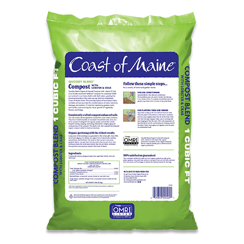 Coast of Maine Quoddy Blend Compost with Lobster & Crab
