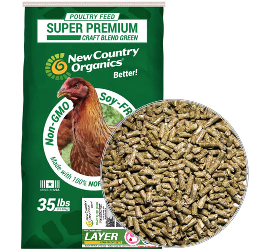 New Country Organics Corn Free Layer Pellets 35lbs