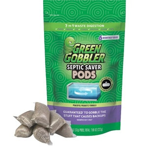 Green Gobbler Septic Saver Pods 6 Month Supply