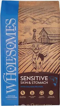 Wholesomes Sensitive Skin & Stomach Salmon 30lbs