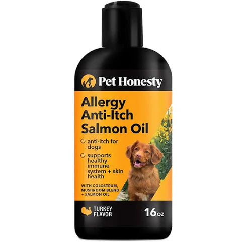 Wild Alaskan Salmon Allergy Anti-Itch Fish Oil 16oz