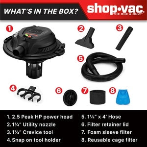 Shop-Vac Bucket Max Wet/Dry Vacuum