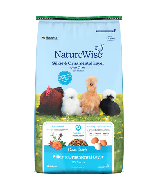 NatureWise Silkie & Ornamental 35lbs