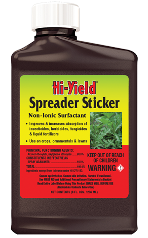Hi-Yield Spreader Sticker 8oz
