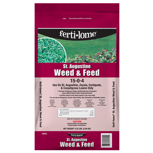 Fertilome St. Augustine Weed & Feed 15-0-4